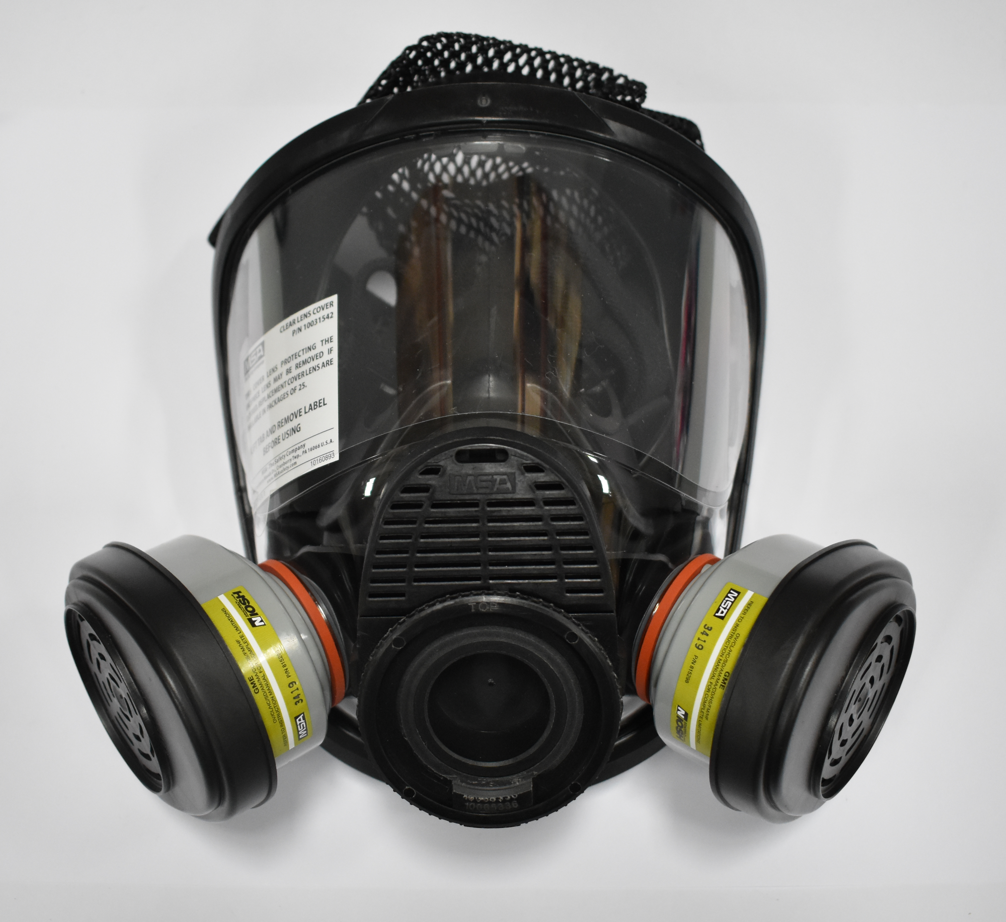 full face respirator lens cover