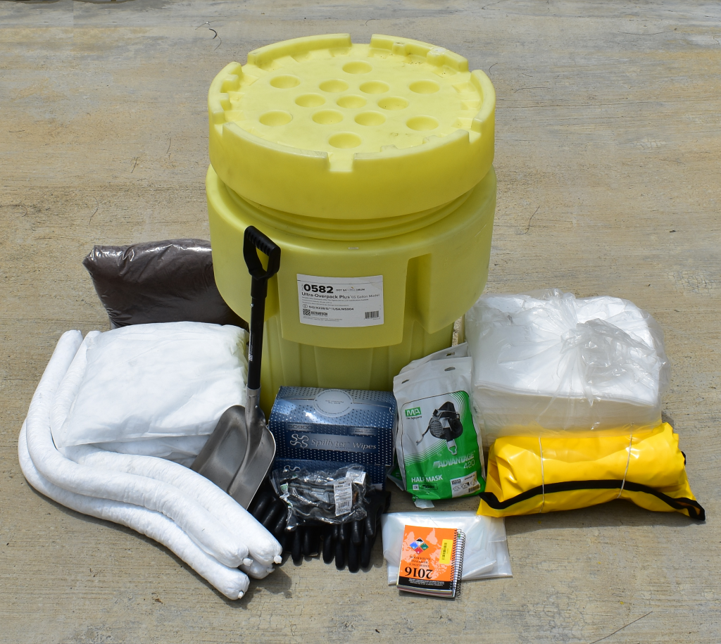 65 Gallon Oil Spill Kit C/W Pop Up Pool IRP Fire & Safety