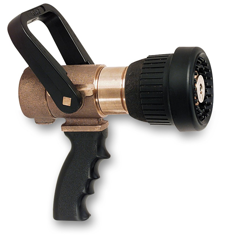 Fire Hose Nozzle Coast Guard Nozzle with Fog Tip, 1-1/2 NST