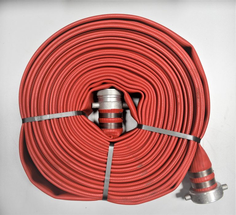 Hose, Fire 2.5" x 100' (NST) "Polydur" Red IRP Fire & Safety Ltd.