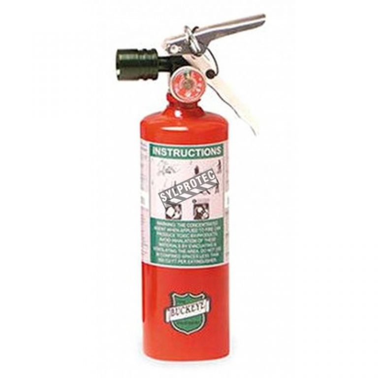Extinguisher, Fire Halotron 18lbs, Buckeye, Clean Agent IRP Fire