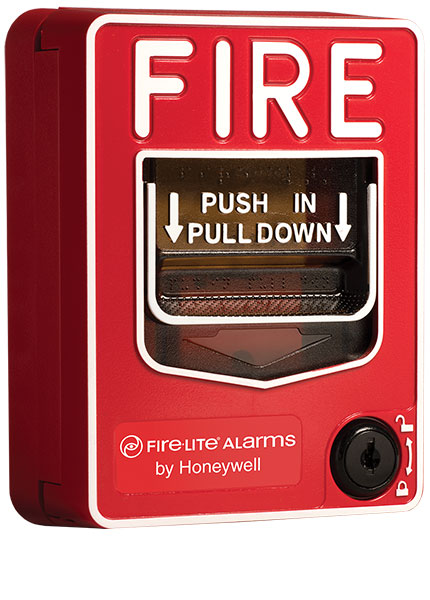 thumbnail interactive-video image 1 of Fire-Lite BG-12LX Addressable Manual Pull Station – Dual-Action – New Made In USA 1 of 2